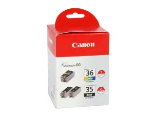 Canon PGI 35/CLI 36 Ink tank Value Pack; 2 Black, 1 Color