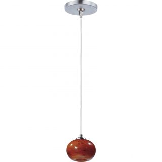 Amber Cloud 1 Light RapidJack Pendant and Canopy