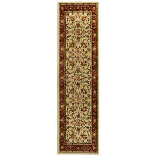 Floral Garden Traditional Ivory Runner Rug (110 x 610)   15770210
