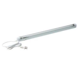 Radionic Hi Tech 48 in. Low Profile Linkable White Under Cabinet Fluorescent Fixture with Power Supply and Bulb DISCONTINUED SL28