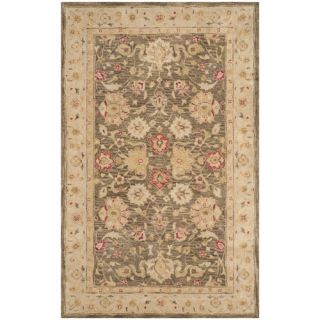 Antiquity Hand Tufted Olive Grey / Beige Area Rug by Safavieh
