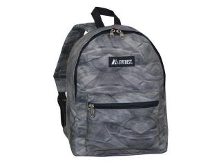 Everest 1045KP GRY ROCK Basic Pattern Backpack   Grey