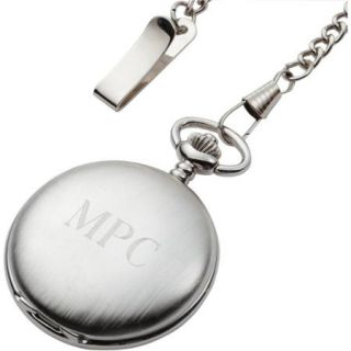 Personalized Stainless Steel Pocket Watch