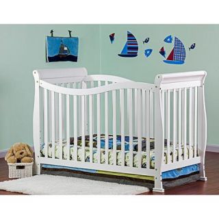 Dream On Me Violet 7 in 1 Convertible Life Style Crib, White