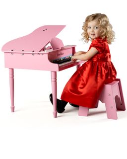MELISSA & DOUG 30 Key Mini Grand Piano, Pink