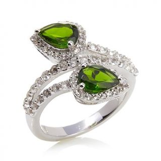 Colleen Lopez "Covent Garden" 1.96ct Chrome Diopside and White Topaz Sterling S   7886120