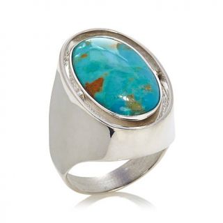 Jay King Reversible Lapis and Turquoise Sterling Silver Ring   7692284