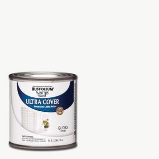 Rust Oleum Painter's Touch 8 oz. Ultra Cover Gloss White General Purpose Paint 1992730