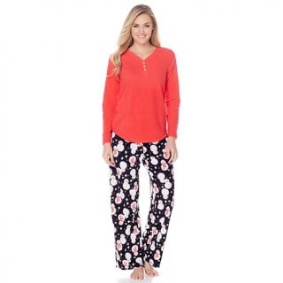 Hue Fleece Pajama Set   7871957