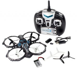 Zero Gravity X2 Drone QuadCopte Indoor/Outdoor HD Photo, Video Camera & Remote —