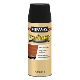 Minwax Polyshades Satin, Aerosol Spray, 10.75 Ounce, Pecan
