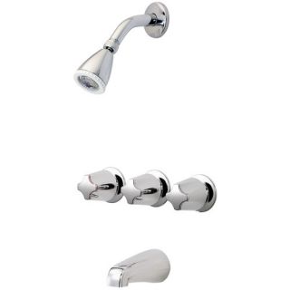 Pfister Tub & Shower Faucet with Metal Verve Handles