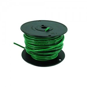 DiversiTech W123 100 Spool of Stranded Copper Wire, 12 GA (Green, 100 ft)