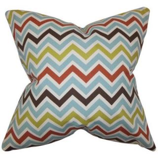 The Pillow Collection Quito Zigzag Throw Pillow