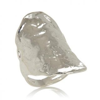 Noa Zuman Jewelry Designs Hammered Sterling Silver Knuckle Ring   7461213