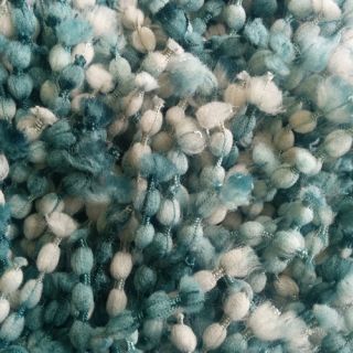 Pearly Teal Shag Area Rug by Rug Studio