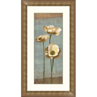 Blooming Poppy 2 Piece Framed Painting Print Set by PTM Images