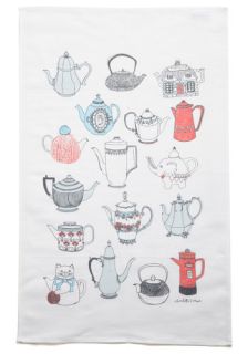 While You Were Steeping Tea Towel  Mod Retro Vintage Bath