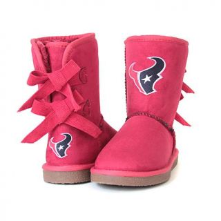 Officially Licensed NFL For Her The Patron Faux Fur Lined Pull On Boot   Housto   7779696