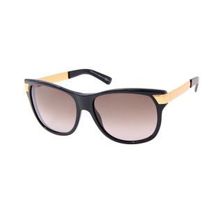 Gucci GG 3611/S Brown Gradient Lenses Black / Gold Frame Sunglasses