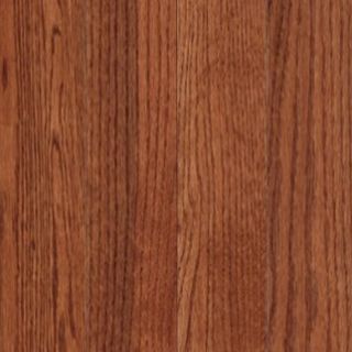 Pergo 0.375 in Oak Locking Hardwood Flooring Sample (Gunstock)