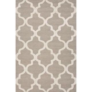 Home Decorators Collection Gwendolyn Paper White 9 ft. 6 in. x 13 ft. 6 in. Geometric Area Rug 6915040270