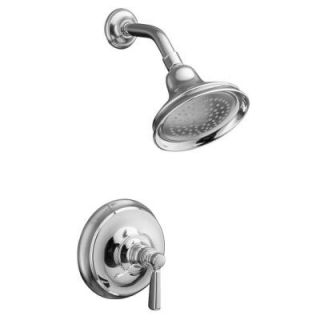 KOHLER Bancroft 1 Handle Single Spray Shower Faucet Trim Only in Vibrant Brushed Nickel K T10583 4 BN