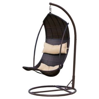 Christopher Knight Home Wicker Patio Swinging Lounge Chair