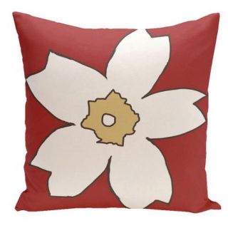 E By Design Floral Throw Pillow