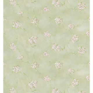 Brewster 56 sq. ft. Misty Floral Wallpaper 403 49274