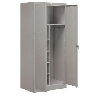 Salsbury Industries 9200 Series 78 in. H x 24 in. D Combination Storage Cabinet Unassembled in Gray 9274GRY U