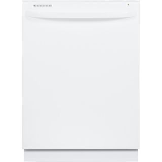 GE 24 in Built In Dishwasher with Hard Food Disposer and Stainless Steel Tub (White) ENERGY STAR