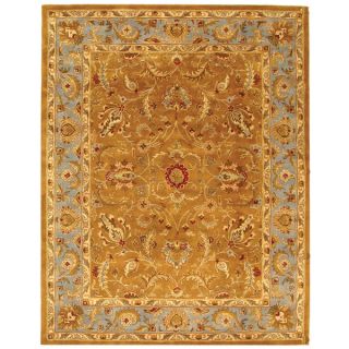 Safavieh Handmade Heritage Shahi Brown/ Blue Wool Rug (83 x 11