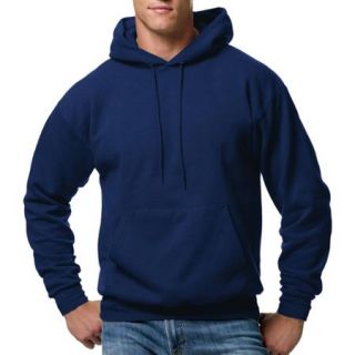 Hanes Men's ComfortBlend EcoSmart Fleece Pullover Hood, 2 Pack
