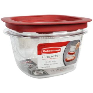 Rubbermaid 2 Cup Premier Square Food Storage Container