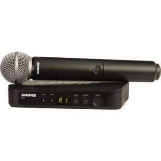 Shure BLX24 Vocal Wireless System With SM58 Mic BLX24/SM58 H10