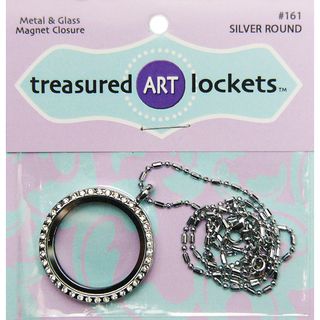 Jewelry Locket 1/PkgSilver Round   17274308