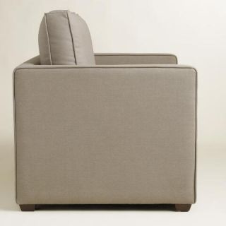 Pebble Gray Chad Chair and a Half Twin Sleeper