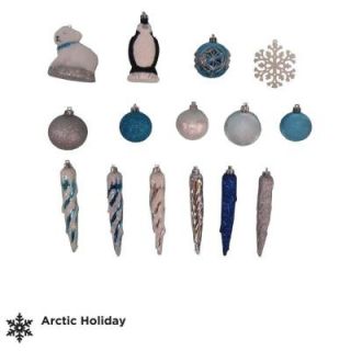 Martha Stewart Living Arctic Assorted Ornament Set (71 Set) C 122269E