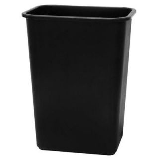 United Solutions 41 qt. Black Office Wastebasket WB8060