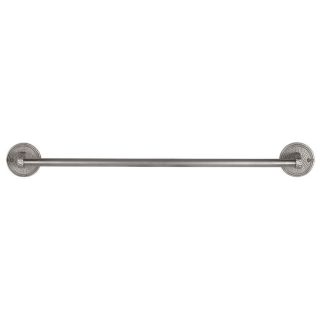 The Copper Factory Artisan Satin Nickel Single Towel Bar (Common 24 in; Actual 27.25 in)