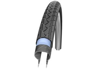 Schwalbe Marathon Plus HS 440 SmartGuard Black'n Roll Wheelchair Tire   Wire Bead (Black   26 x 1.00   25 590)