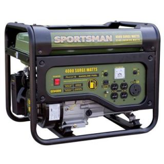 Sportsman 4,000 Watt Gasoline Powered Portable Generator with RV Outlet 801187