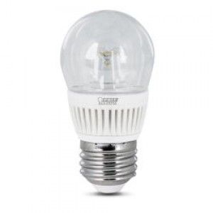 Feit Electric BPA15/CL/DM/LED LED Bulb, E26, 4.8W (40W Equiv.)   Dimmable   3000K   300 Lm.