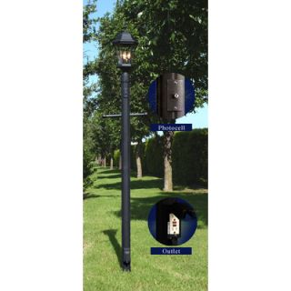 Craftmade Outdoor Post Mount with Convenient Outlet