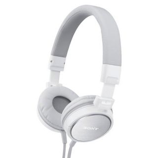 Sony Over the Head Style Headphones   White (MDR ZX600/WHI)