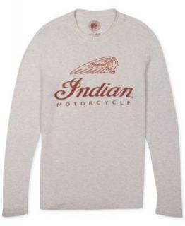 Lucky Brand Jeans Indian Motorcycle Thermal T Shirt   T Shirts   Men