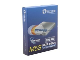 Open Box Plextor M5S Series 2.5" 128GB SATA III Internal Solid State Drive (SSD) PX 128M5S