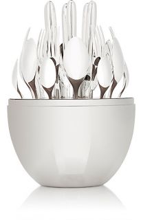 Christofle MOOD Pod & 24 Piece Flatware Set