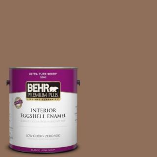 BEHR Premium Plus 1 gal. #250F 6 Pepper Spice Zero VOC Eggshell Enamel Interior Paint 230001